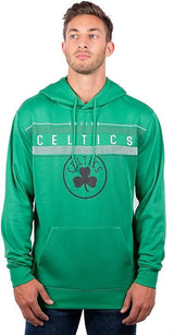 Ultra Game NBA Official Men`s Super Soft Midtown Hoodie Pullover Sweatshirt - Unisex, Boston Celtics|Boston Celtics