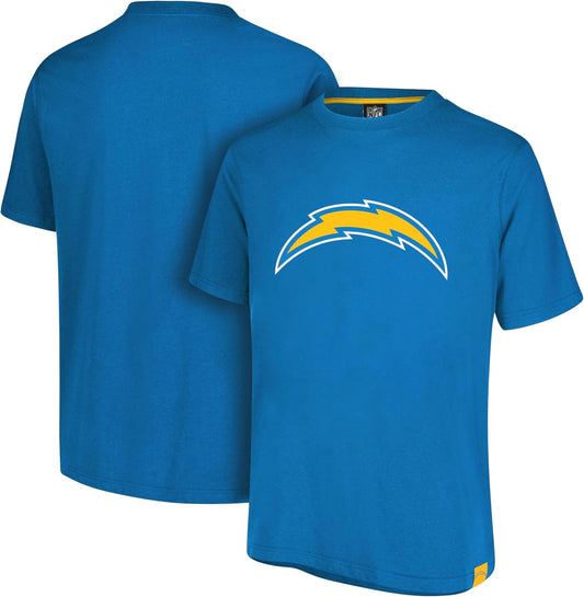 Ultra Game NFL Official Adults Super Soft Game Day T-Shirt - Unisex, Los Angeles Chargers, Team Color|Los Angeles Chargers