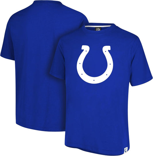 Ultra Game NFL Official Adults Super Soft Game Day T-Shirt - Unisex, Indianapolis Colts, Team Color|Indianapolis Colts