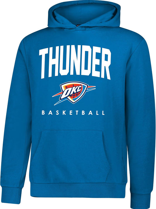 Ultra Game NBA Official Youth Super Soft Teamster Hoodie Sweatshirt, Oklahoma City Thunder, Team Color|Oklahoma City Thunder