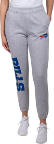 NFL Official Women's Super Soft Fleece Jogger Sweatpants|Buffalo Bills