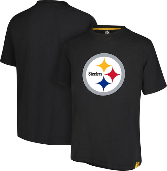 Ultra Game NFL Official Adults Super Soft Game Day T-Shirt - Unisex, Pittsburgh Steelers, Team Color|Pittsburgh Steelers