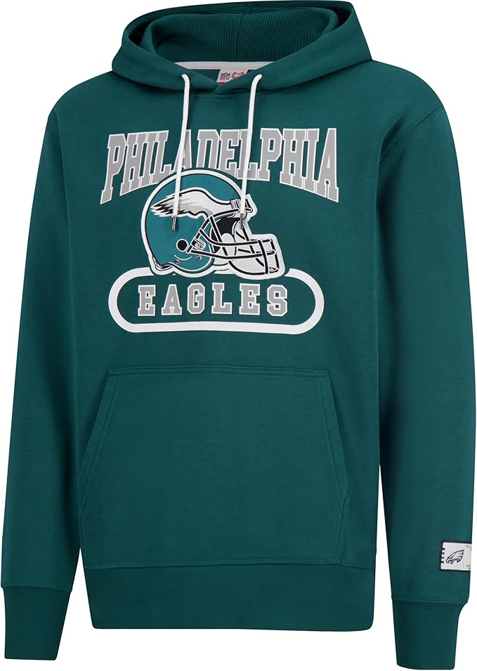 NFL Official Adults Unisex Super Soft Beast Mode Hoodie Sweatshirt|Philadelphia Eagles