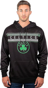 Ultra Game NBA Official Men`s Super Soft Midtown Hoodie Pullover Sweatshirt - Unisex, Boston Celtics|Boston Celtics
