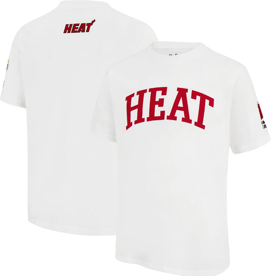 Ultra Game Men's NBA Official Super Soft Bold Graphics T-Shirt, Miami Heat, Team Color|Miami Heat