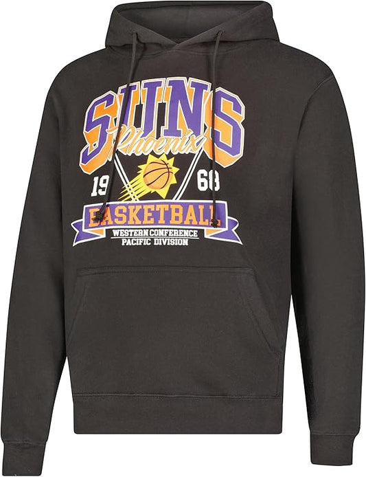 Ultra Game NBA Official Men’s Standard Super Soft Ace Hoodie Sweatshirt, Phoenix Suns, Team Color|Phoenix Suns