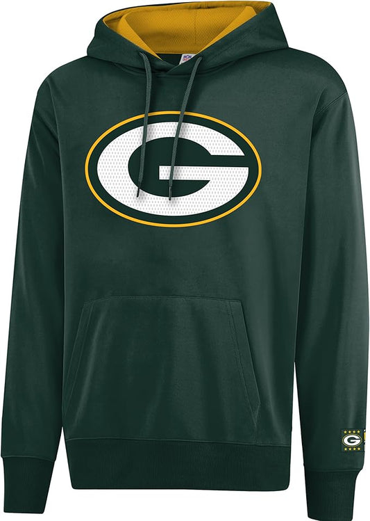 NFL Official Adults Unisex Super Soft Game Day Hoodie Sweatshirt|Green Bay Packers