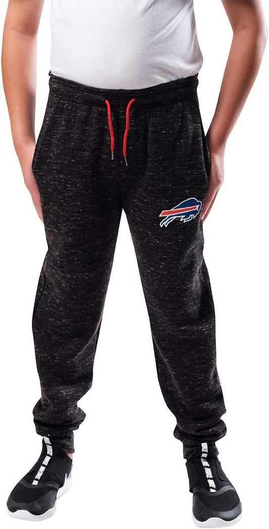 NFL Official Youth Super Soft Supreme Jogger Sweatpants|Buffalo Bills