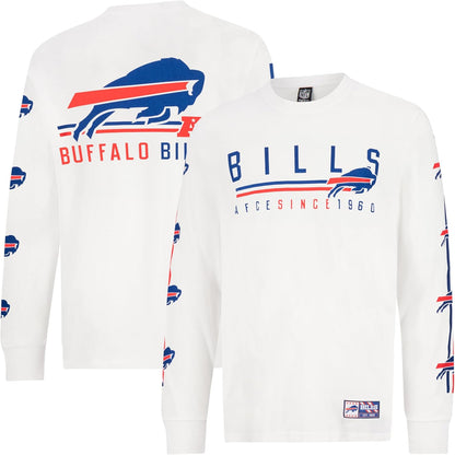 NFL Official Adults Super Soft Supreme Long Sleeve T-Shirt - Unisex|Buffalo Bills