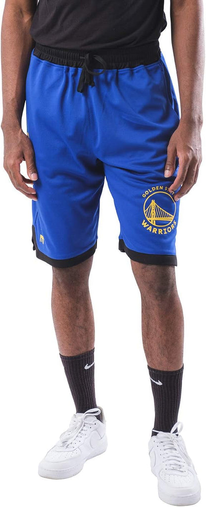 Ultra Game NBA men's Official Players Active Soft Workout Basketball Training Shorts, Golden State Warriors - Stephen Curry|Golden State Warriors