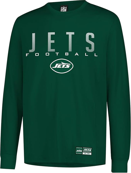 NFL Official Adults Super Soft Game Day Long Sleeve T-Shirt - Unisex|New York Jets