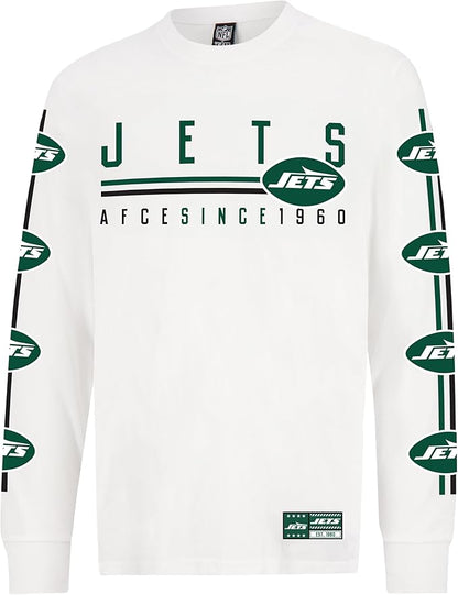 NFL Official Adults Super Soft Supreme Long Sleeve T-Shirt - Unisex|New York Jets