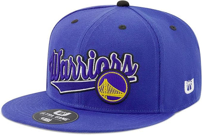 Ultra Game NBA Official Men’s Snap Back 3D Embroidered Team Logo Baseball Cap Hat - Unisex, Golden State Warriors, Team Color, 1SIZE|Golden State Warriors