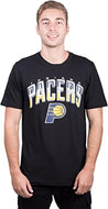 Ultra Game Men's NBA Indiana Pacers Arched Plexi Short Sleeve T-Shirt|Indiana Pacers - UltraGameShop