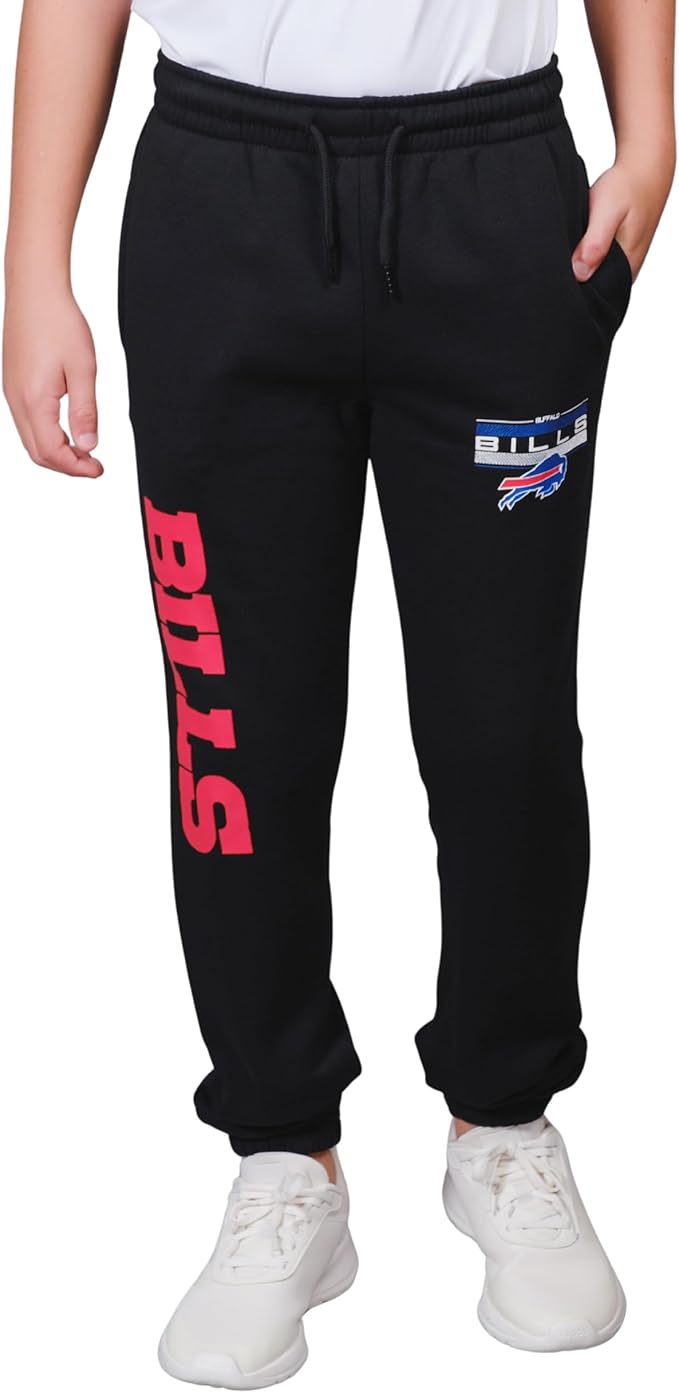 NFL Official Youth Super Soft Game Day Jogger Sweatpants|Buffalo Bills