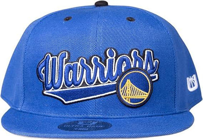 Ultra Game NBA Official Youth 8-20 Snap Back 3D Embroidered Team Logo Baseball Cap Hat, Golden State Warriors, Team Color, 1SIZE|Golden State Warriors