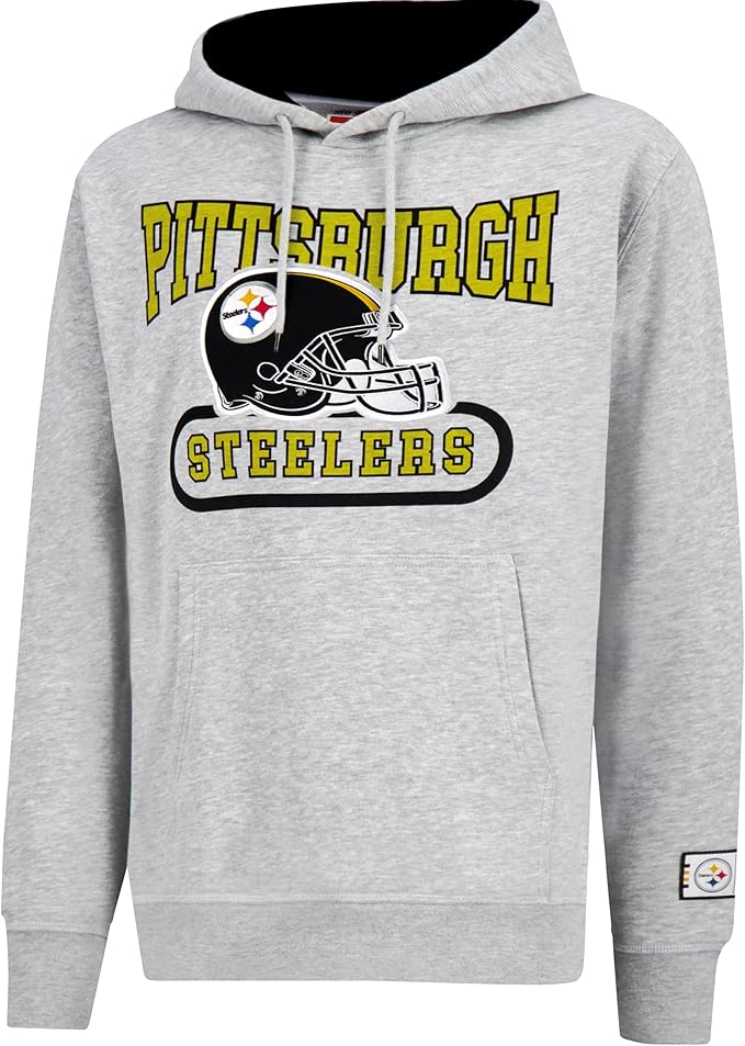 NFL Official Adults Unisex Super Soft Beast Mode Hoodie Sweatshirt|Pittsburgh Steelers