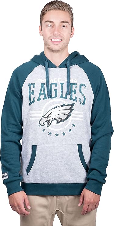 NFL Official Adults Unisex Super Soft Game Day Hoodie Sweatshirt|Philadelphia Eagles