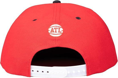 Ultra Game NBA Official Men’s Snap Back 3D Embroidered Team Logo Baseball Cap Hat - Unisex, Atlanta Hawks, Team Color, 1SIZE|Atlanta Hawks