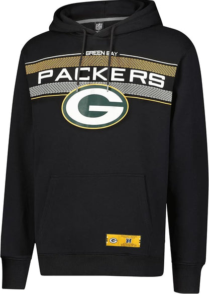 NFL Official Adults Super Soft Pullover Hoodie Sweatshirt - Warm Polyester Blend - Unisex|Green Bay Packers