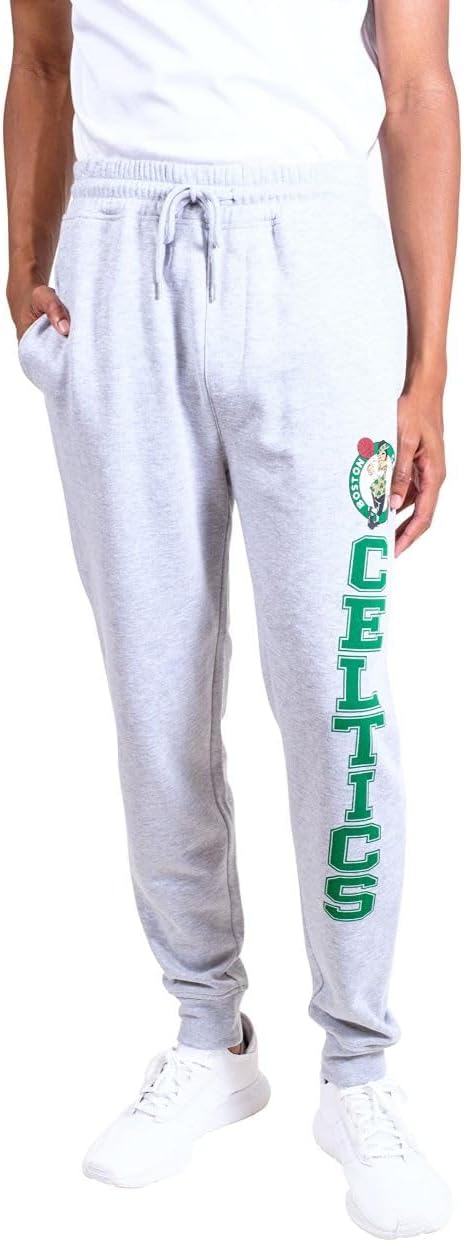 Ultra Game NBA Official Men's Super Soft Game Day Jogger Sweatpants, Boston Celtics|Boston Celtics