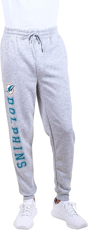 NFL Official Adults Super Soft Game Day Jogger Sweatpants - Unisex|Miami Dolphins