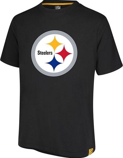 NFL Official Adults Super Soft Game Day T-Shirt - Unisex|Pittsburgh Steelers