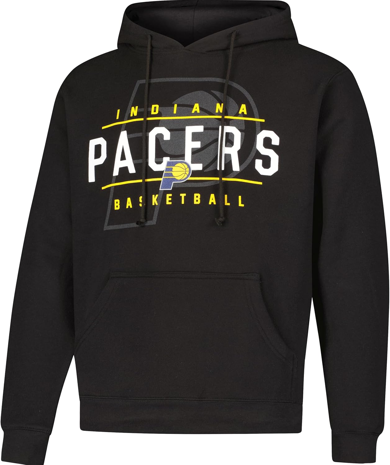 Ultra Game NBA Official Youth Standard Super Soft Get Right Hoodie Sweatshirt, Indiana Pacers, Black|Indiana Pacers