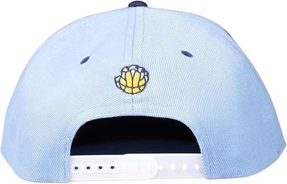 Ultra Game NBA Official Men’s Snap Back 3D Embroidered Team Logo Baseball Cap Hat - Unisex, Memphis Grizzlies, Team Color, 1SIZE|Memphis Grizzlies