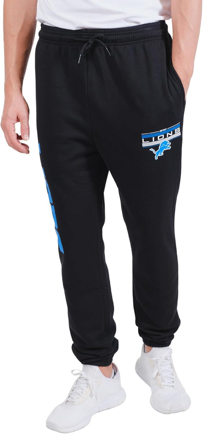 NFL Official Adults Super Soft Game Day Jogger Sweatpants - Unisex|Detroit Lions