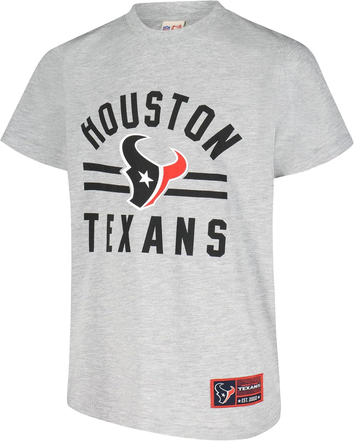 Ultra Game NFL Official Youth Super Soft 2 Pack T-Shirt Set, Houston Texans|Houston Texans