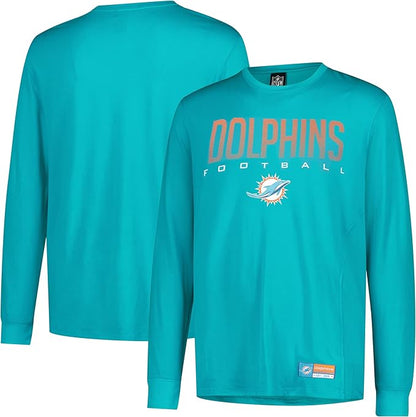 NFL Official Super Soft Game Day Long Sleeve T-Shirt|Miami Dolphins