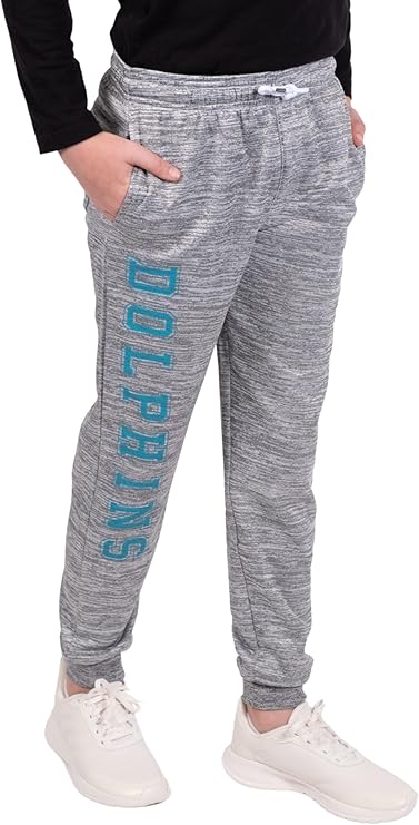 NFL Official Youth Super Soft Game Day Jogger Sweatpants|Miami Dolphins