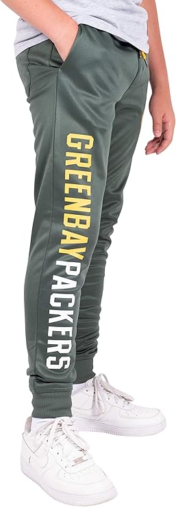 NFL Official Youth Super Soft Game Day Jogger Sweatpants|Green Bay Packers