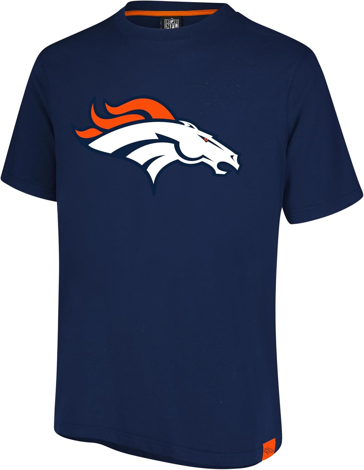 Ultra Game NFL Official Adults Super Soft Game Day T-Shirt - Unisex, Denver Broncos, Team Color|Denver Broncos