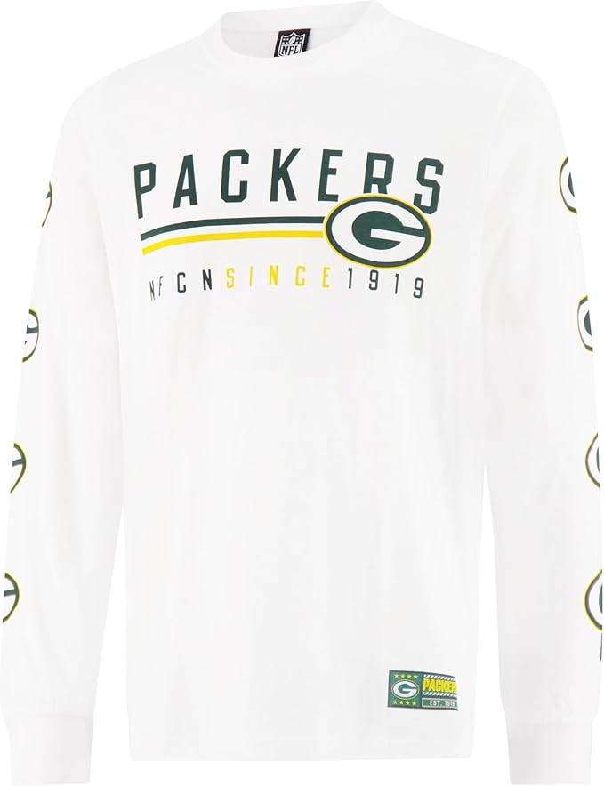 NFL Official Adults Super Soft Supreme Long Sleeve T-Shirt - Unisex|Green Bay Packers