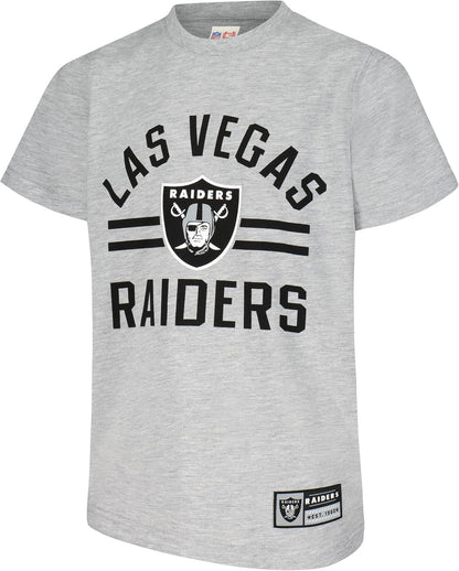 NFL Official Youth Super Soft 2 Pack T-Shirt Set|Las Vegas Raiders