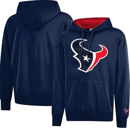 Ultra Game NFL Official Adults Unisex Super Soft Game Day Hoodie Sweatshirt, Houston Texans, Team Color 24|Houston Texans