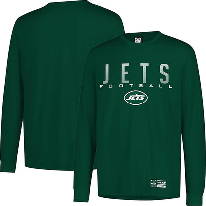 NFL Official Adults Super Soft Game Day Long Sleeve T-Shirt - Unisex|New York Jets