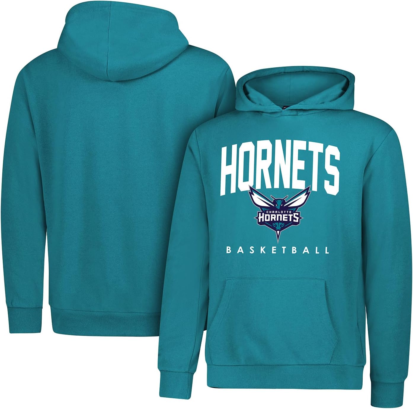 Ultra Game NBA Official Youth Super Soft Teamster Hoodie Sweatshirt, Charlotte Hornets, Team Color|Charlotte Hornets