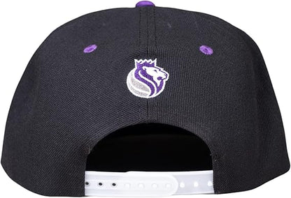 Ultra Game NBA Official Men’s Snap Back 3D Embroidered Team Logo Baseball Cap Hat - Unisex, Sacramento Kings, Team Color, 1SIZE|Sacramento Kings