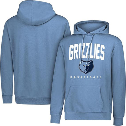 Ultra Game NBA Official Men's Super Soft Teamster Hoodie Sweatshirt, Memphis Grizzlies, Team Color|Memphis Grizzlies