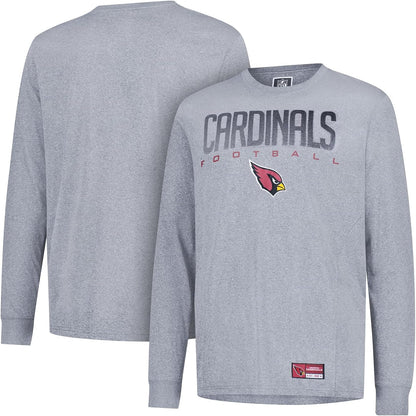 Ultra Game Men's NFL Official Super Soft Game Day Long Sleeve T-Shirt, Arizona Cardinals|Arizona Cardinals