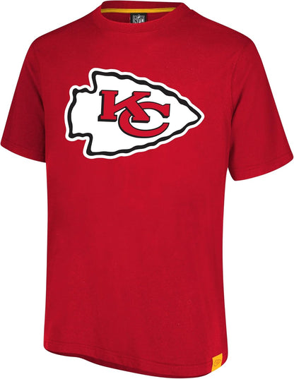 NFL Official Adults Super Soft Game Day T-Shirt|Kansas City Chiefs