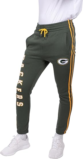 NFL Official Adults Super Soft Game Day Jogger Sweatpants - Unisex|Green Bay Packers