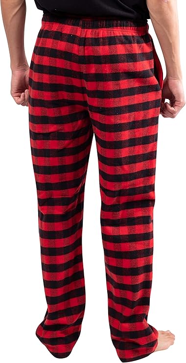 Ultra Game Adults Unisex's NBA Official Sleepwear Super Soft Flannel Pajama Loungewear Pants, Houston Rockets|Houston Rockets