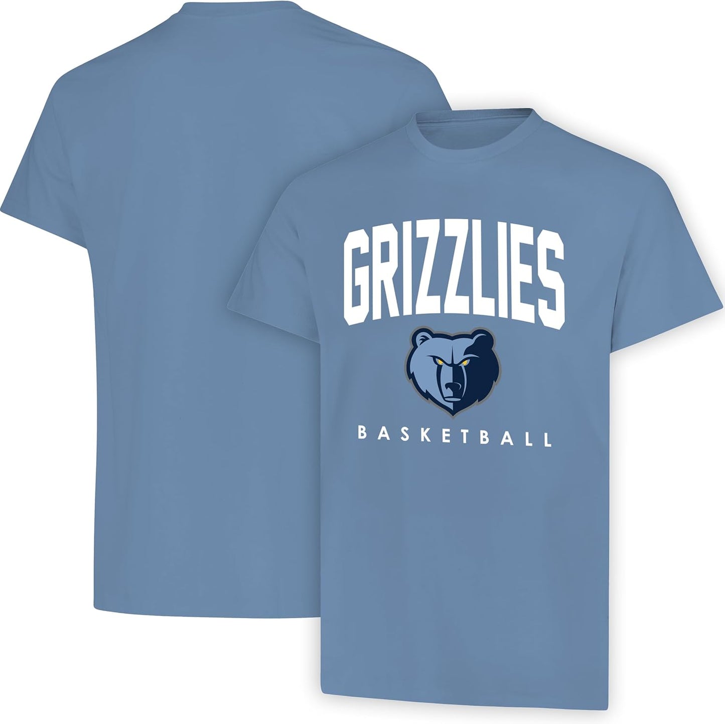 Ultra Game NBA Official Men's Official Teamster Short Sleeve T-Shirt, Memphis Grizzlies, Team Color|Memphis Grizzlies