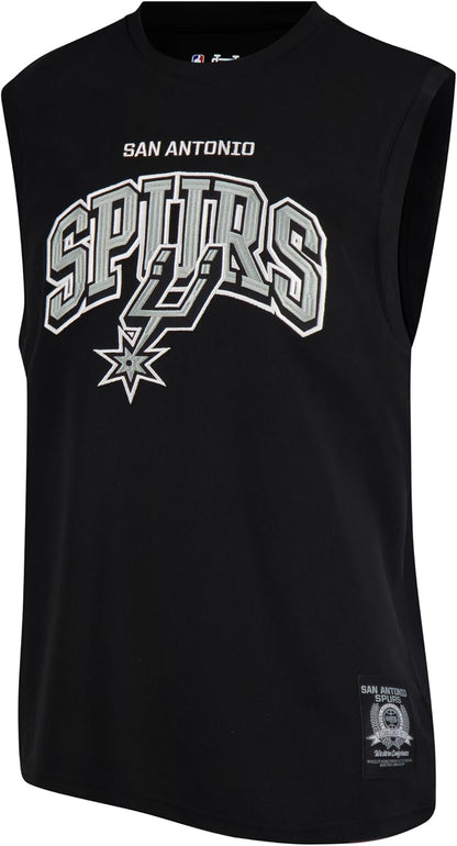 Ultra Game Men's NBA Official Sleeveless Players Mesh Tank Top Muscle T-Shirt, San Antonio Spurs - Victor Wembanyama, Team Color|San Antonio Spurs - Victor Wembanyama