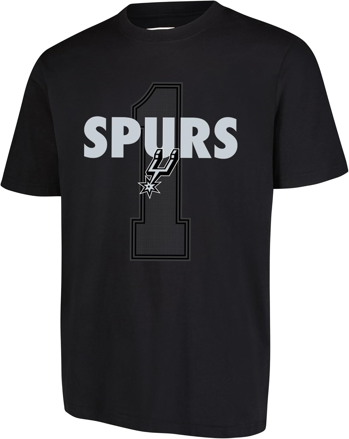 Ultra Game NBA Official Men's Standard Super Soft Fly High Players T-Shirt, San Antonio Spurs - Victor Wembanyama, Black|San Antonio Spurs - Victor Wembanyama