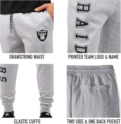 Ultra Game NFL Official Adults Active Super Soft Fleece Game Day Jogger Sweatpants - Unisex, New York Jets, Team Color|New York Jets